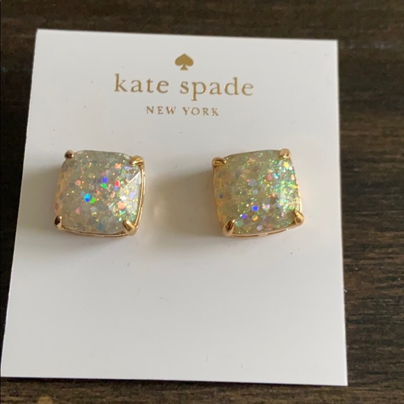 kate spade Jewelry - Kate Spade Glitter Earrings